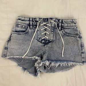 High Rise Festival Pacsun Jean Shorts